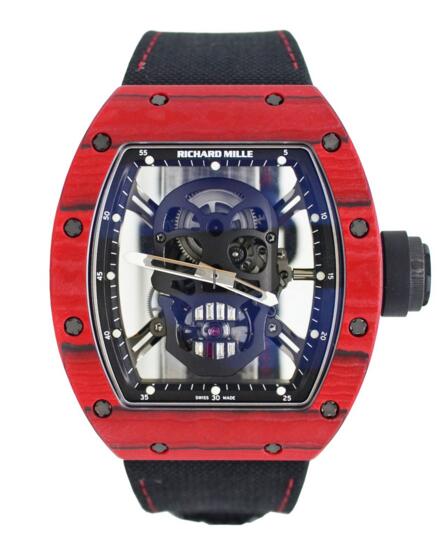Review Richard Mille RM52-01 NTPT Tourbillon Skull watch replica